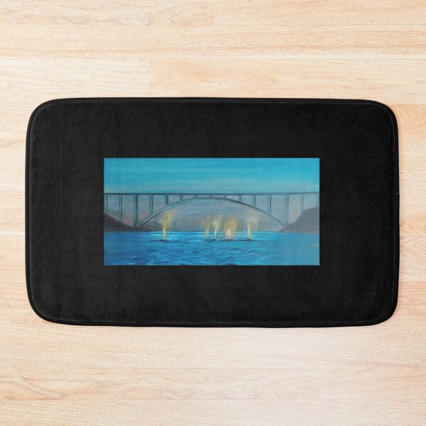 Item preview, whale belly, estetic, painting, bridge designed and sold by colorgallery11.