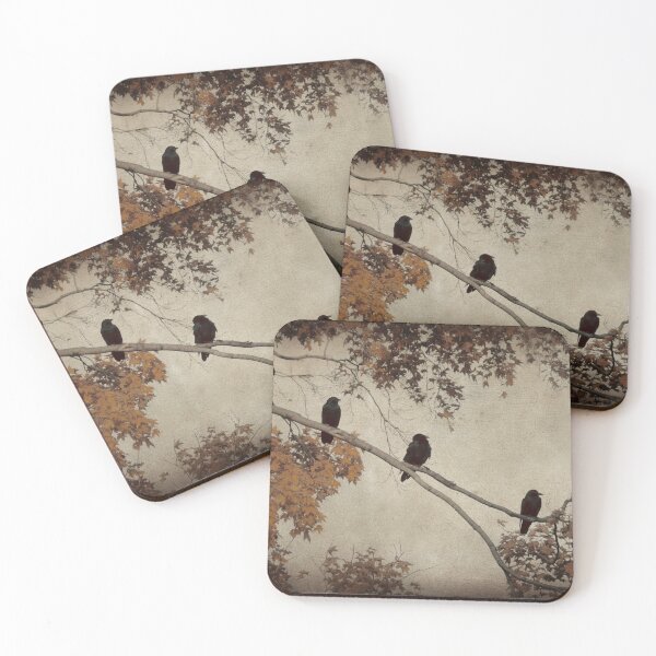 Item preview, Four Resting Crows designed and sold by gothicrow.