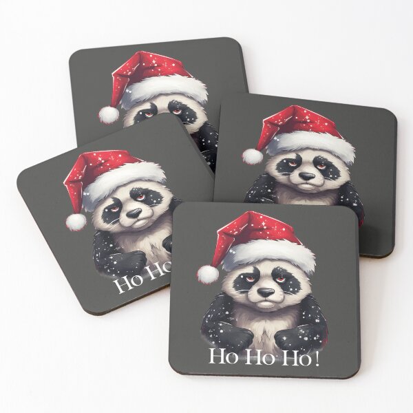 Item preview, Grumpy Christmas Panda Santa designed and sold by Avodoodle.