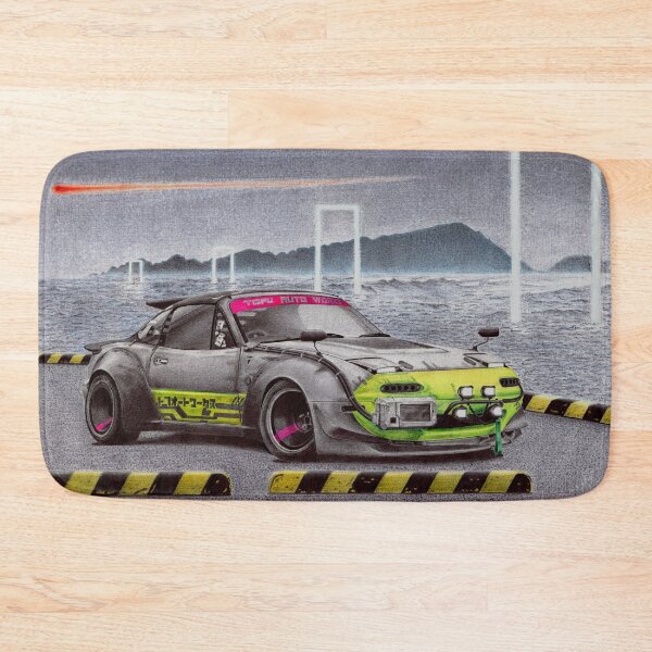 Item preview, Cyberpunk Mazda Miata MX-5. designed and sold by Car drawings by Pavlo Scherbatyuk.