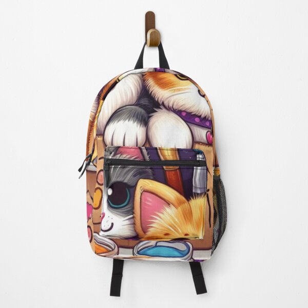 Item preview, Crafty Cats: Paws & Paintbrushes - Whimsical Cat Art for Cat Lovers designed and sold by PrintPulse-9.