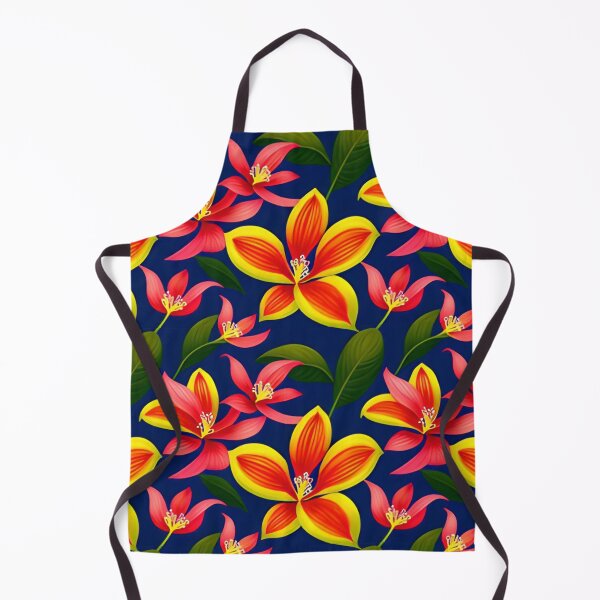 Item preview, Colorful Tropical Flowers Pattern designed and sold by Vorterix.