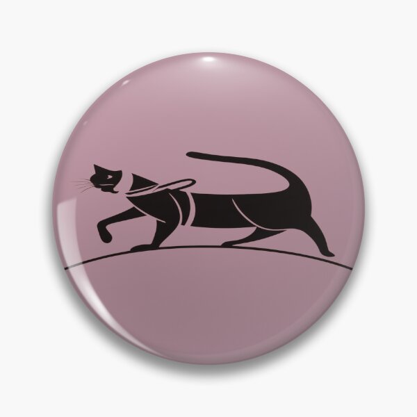 Item preview, Black cat walking on the wall designed and sold by Studio-DesignWw.