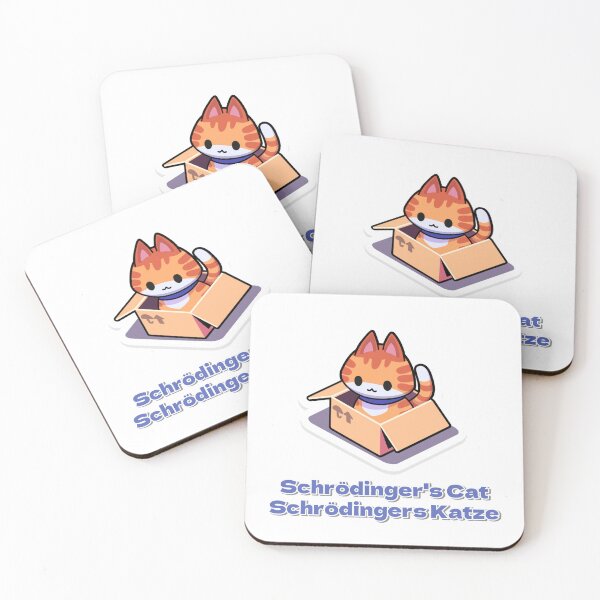 Item preview, schrodingers cat, Schrödingers Katze designed and sold by zzzozzo.