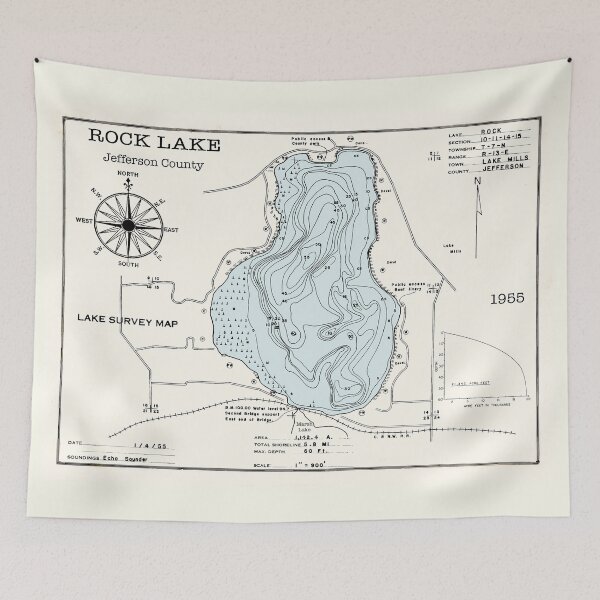 Item preview, Rock Lake WI Jefferson County  designed and sold by Jean Plout.