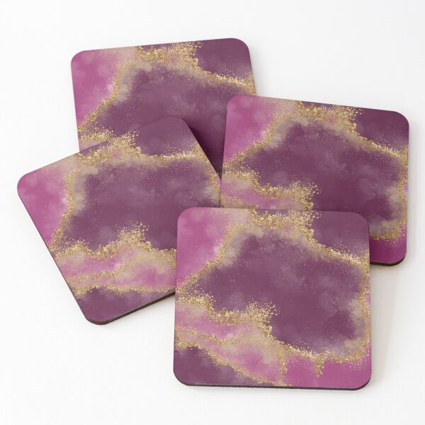 Item preview, Golden Agate Pink designed and sold by Hawa Shama.