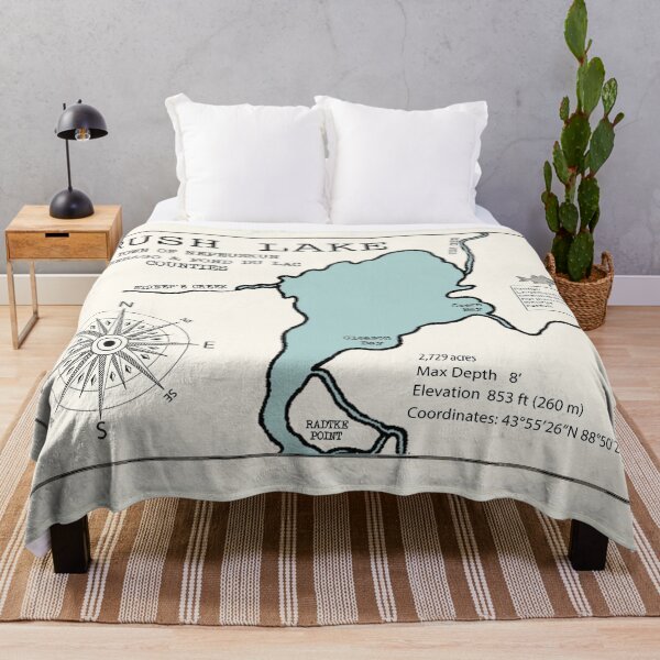 Item preview, Rush Lake WI Fond Du Lac County  designed and sold by Jean Plout.