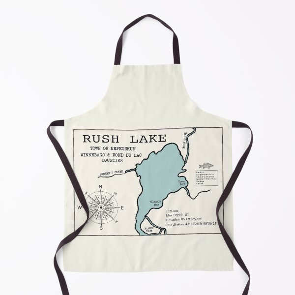Item preview, Rush Lake WI Fond Du Lac County  designed and sold by Jean Plout.