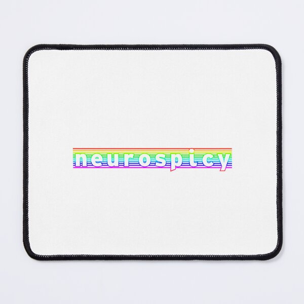 Item preview, neurospicy (linear rainbow) designed and sold by edajylix.