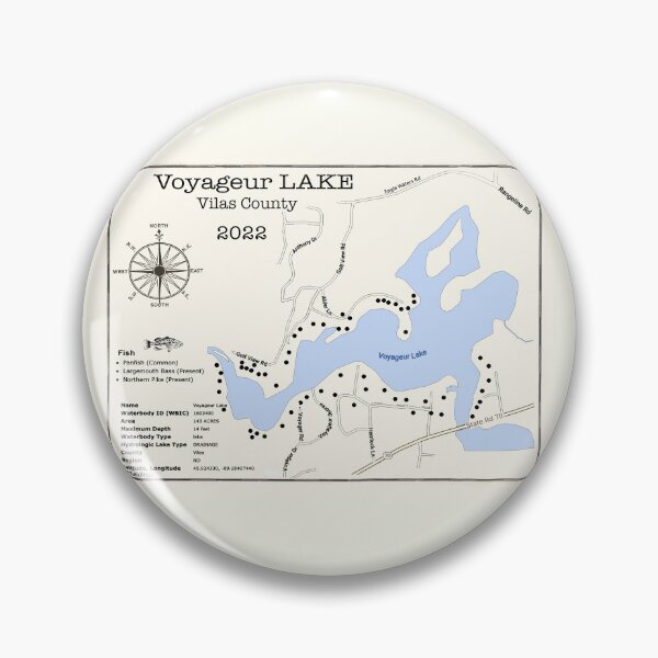 Item preview, Voyageur Lake WI Vilas County  designed and sold by Jean Plout.