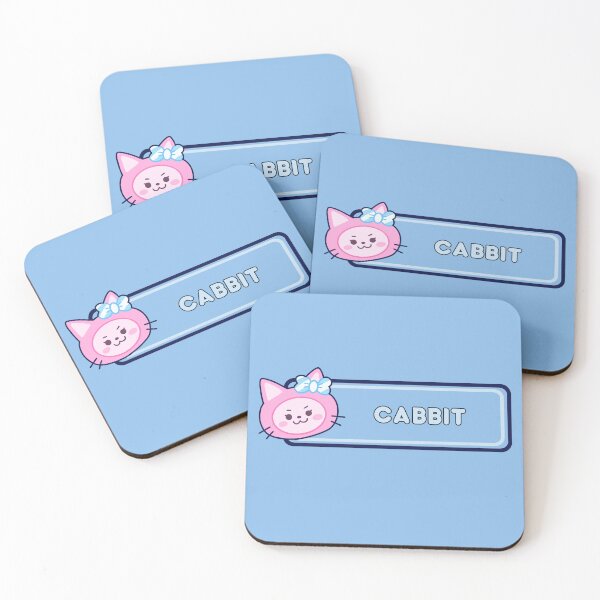 Item preview, ITZY (WDZY) Yuna’s Character Cabbit’s Name Tag designed and sold by LilMissRandom17.
