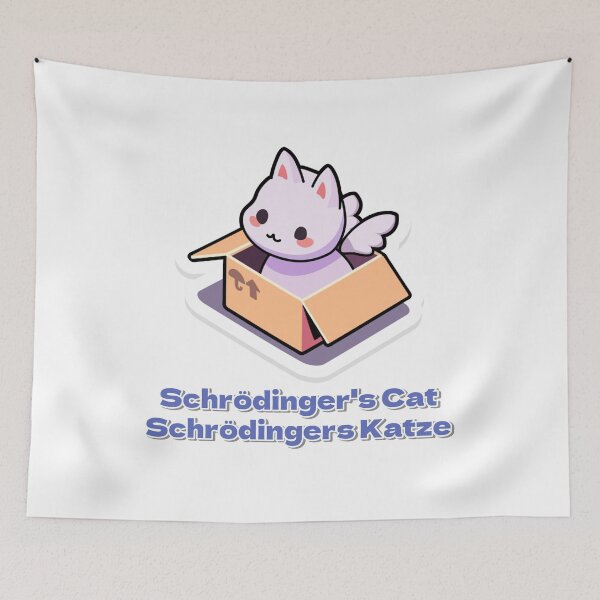 Item preview, schrodingers cat, Schrödingers Katze designed and sold by zzzozzo.
