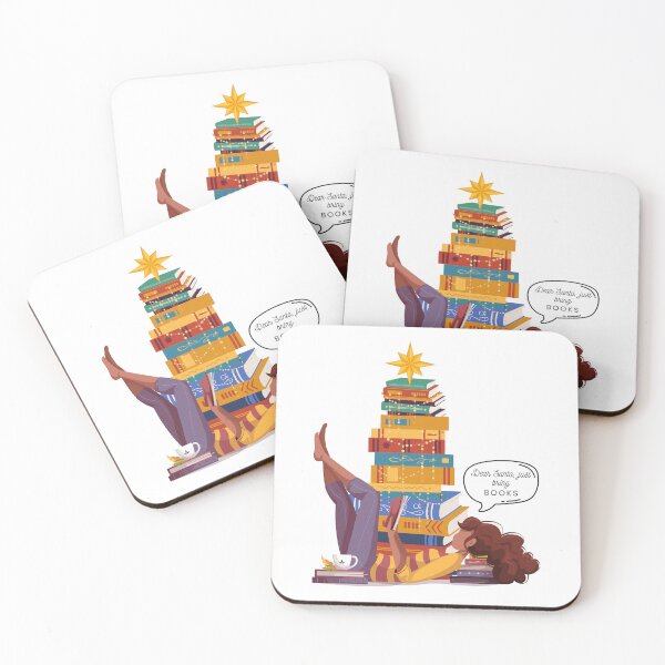 Item preview, Bookish Christmas designed and sold by Inspirely.