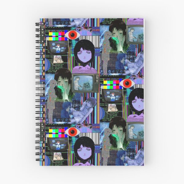 Item preview, Lain All Seeing Eye Cybercore Collage  designed and sold by MKCreationss.