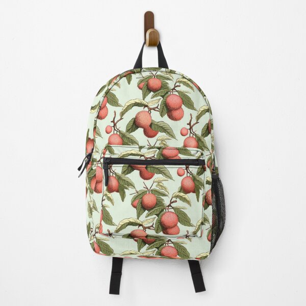 Item preview, Vintage Botanical Illustration of Lychee (Litchi chinensis), Seamless Pattern Design designed and sold by ShobulousStudio.