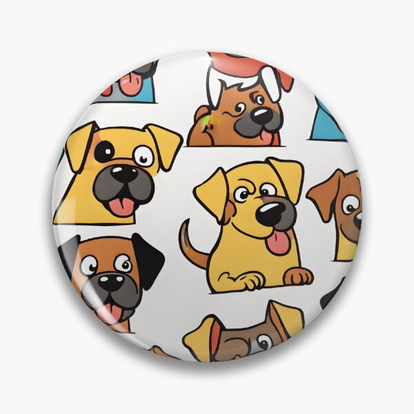 Item preview, Funny Dog Pattern designed and sold by VisualMotivator.