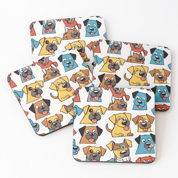 Item preview, Funny Dog Pattern designed and sold by VisualMotivator.
