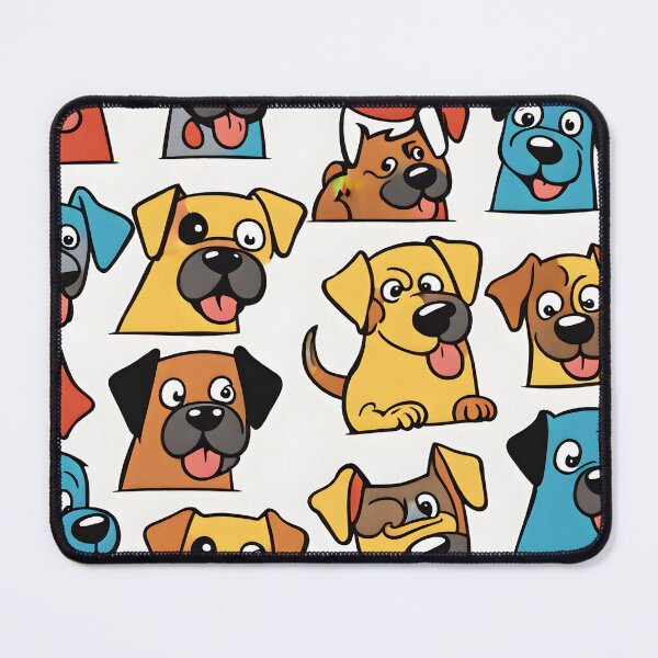 Item preview, Funny Dog Pattern designed and sold by VisualMotivator.