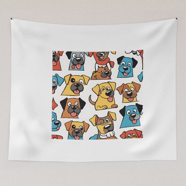 Item preview, Funny Dog Pattern designed and sold by VisualMotivator.