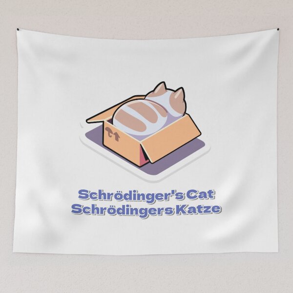 Item preview, schrodingers cat, Schrödingers Katze designed and sold by zzzozzo.
