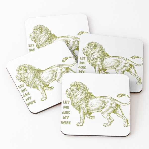 Item preview,  Let Me Ask My Wife / Funny Husband Saying designed and sold by Sosa-art.