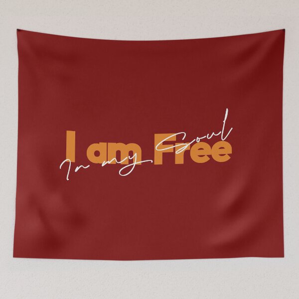 Item preview, In my soul I am free. designed and sold by hojeong-art.