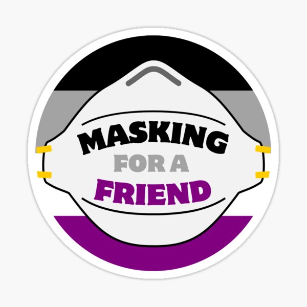 Item preview, Masking for a Friend asexual flag designed and sold by fansmaskup.