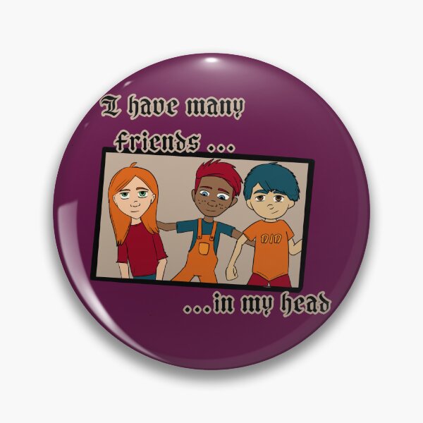 Item preview, I have many friends in my head designed and sold by Alex Flux.