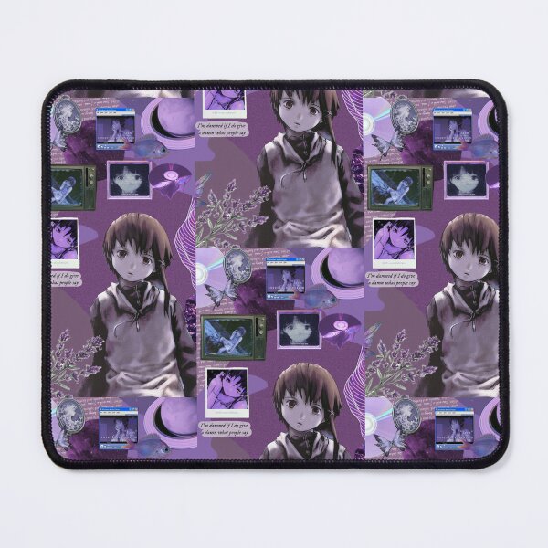 Item preview, Lain Purple Cybercore Collage  designed and sold by MerikuroCreates.