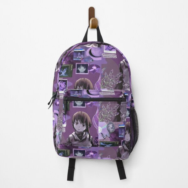 Item preview, Lain Purple Cybercore Collage  designed and sold by MerikuroCreates.