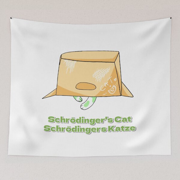 Item preview, schrodingers cat, Schrödingers Katze designed and sold by zzzozzo.