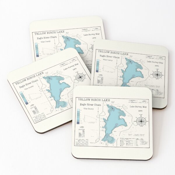 Item preview, Yellow Birch Lake WI Vilas County  designed and sold by Jean Plout.