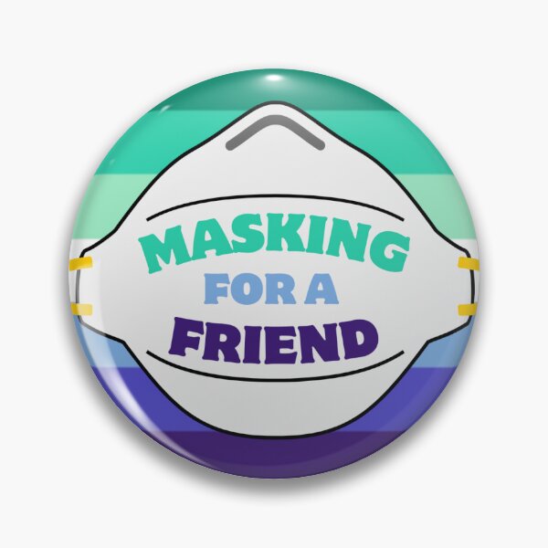 Item preview, Masking for a Friend gay flag designed and sold by fansmaskup.