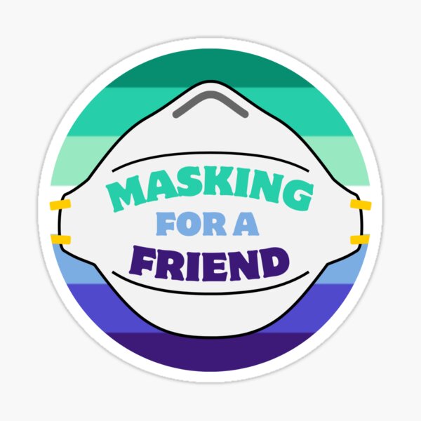 Item preview, Masking for a Friend gay flag designed and sold by fansmaskup.