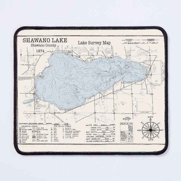 Item preview, Shawano Lake WI Shawano County designed and sold by Jean Plout.
