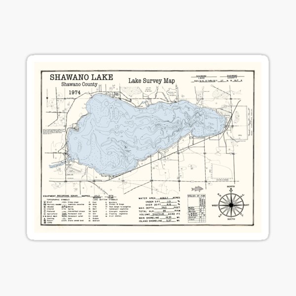 Item preview, Shawano Lake WI Shawano County  designed and sold by Jean Plout.