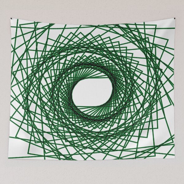 Item preview, Abstract geometric pattern - green. designed and sold by K.S ART.