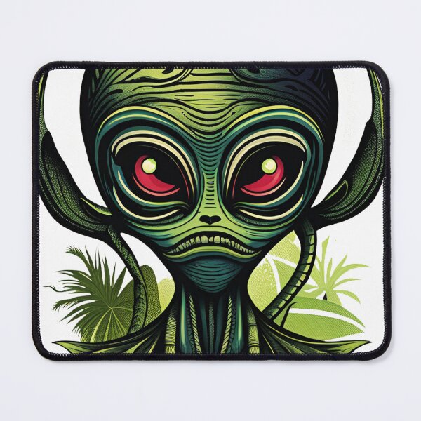 Artikelvorschau, alienlove 137 good mood lucky funny skull hero entworfen und verkauft von alienlove-8.