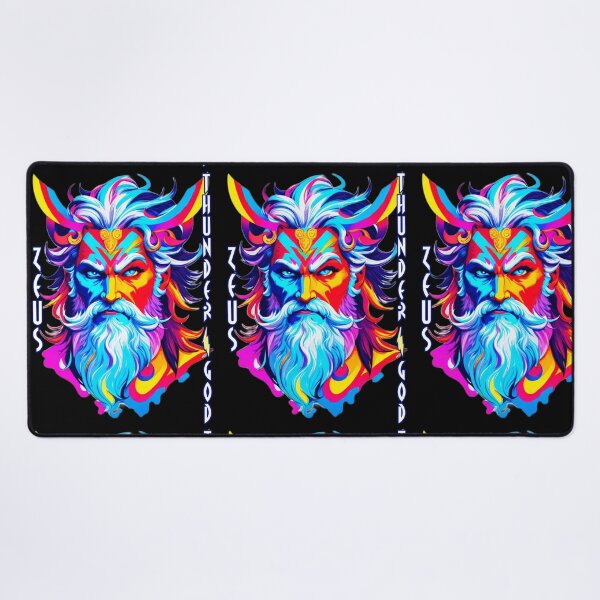Item preview, Zeus Fierce God of Lightning from Olympus designed and sold by Ridiculam Toga.