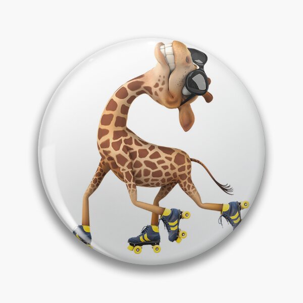 Item preview, happy giraffe with glasses designed and sold by KacperDan.