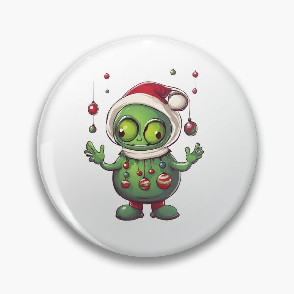 Item preview, Funny Christmas Alien  designed and sold by silviaol.
