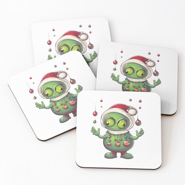 Item preview, Funny Christmas Alien  designed and sold by silviaol.