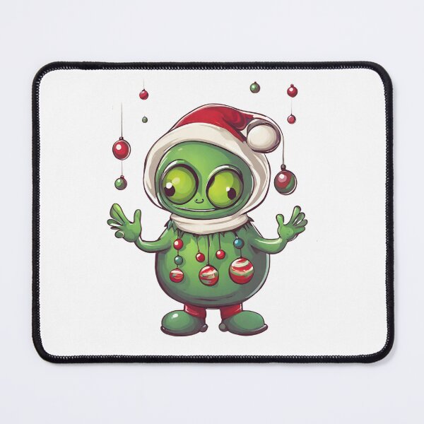 Item preview, Funny Christmas Alien designed and sold by silviaol.
