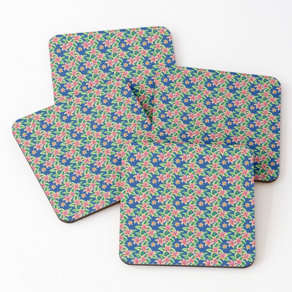 Item preview, Tropical Jungle Blooms Pattern designed and sold by Vorterix.