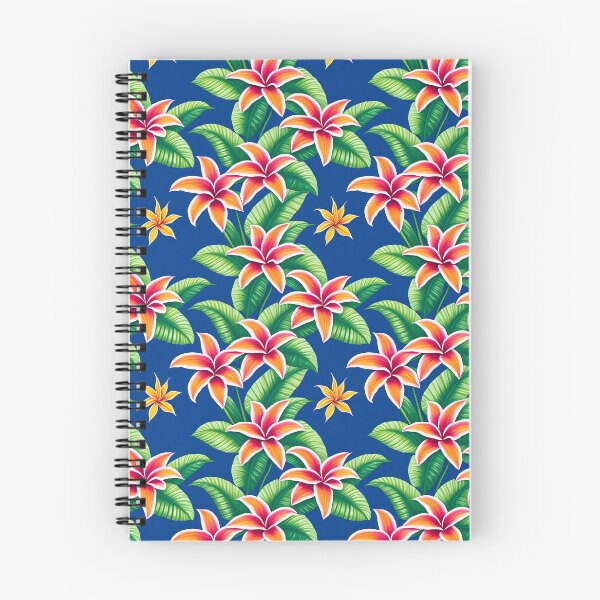 Item preview, Tropical Jungle Blooms Pattern designed and sold by Vorterix.