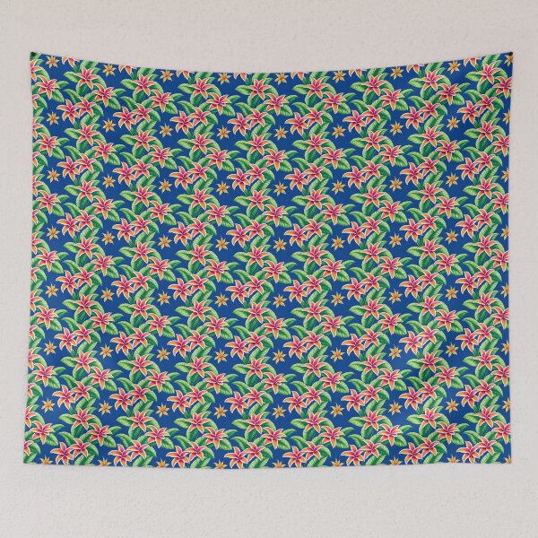 Item preview, Tropical Jungle Blooms Pattern designed and sold by Vorterix.