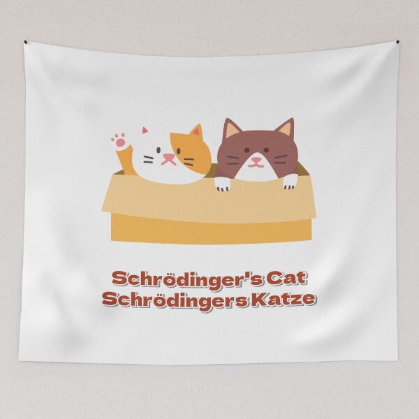 Item preview, schrodingers cat, Schrödingers Katze designed and sold by zzzozzo.