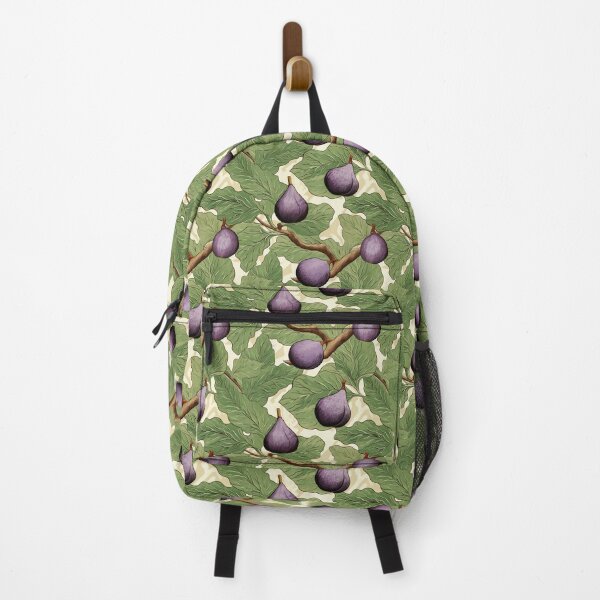 Item preview, Vintage Botanical Illustration of Fig (Ficus carica), Seamless Pattern Design designed and sold by ShobulousStudio.