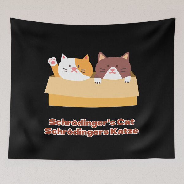 Item preview, schrodingers cat, Schrödingers Katze designed and sold by zzzozzo.