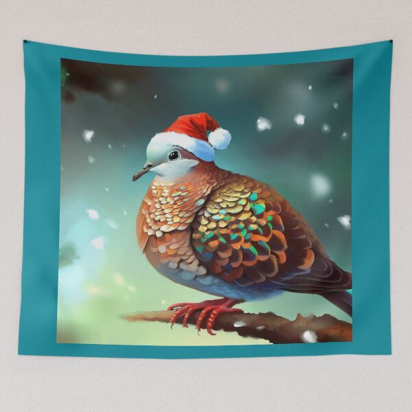 Item preview, Christmas Turtle Dove 3 designed and sold by CrankyOldDude.